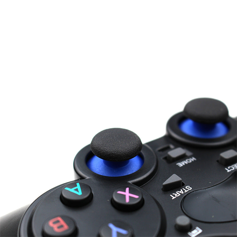 Black 2.4GHz wireless gamepad button detail
